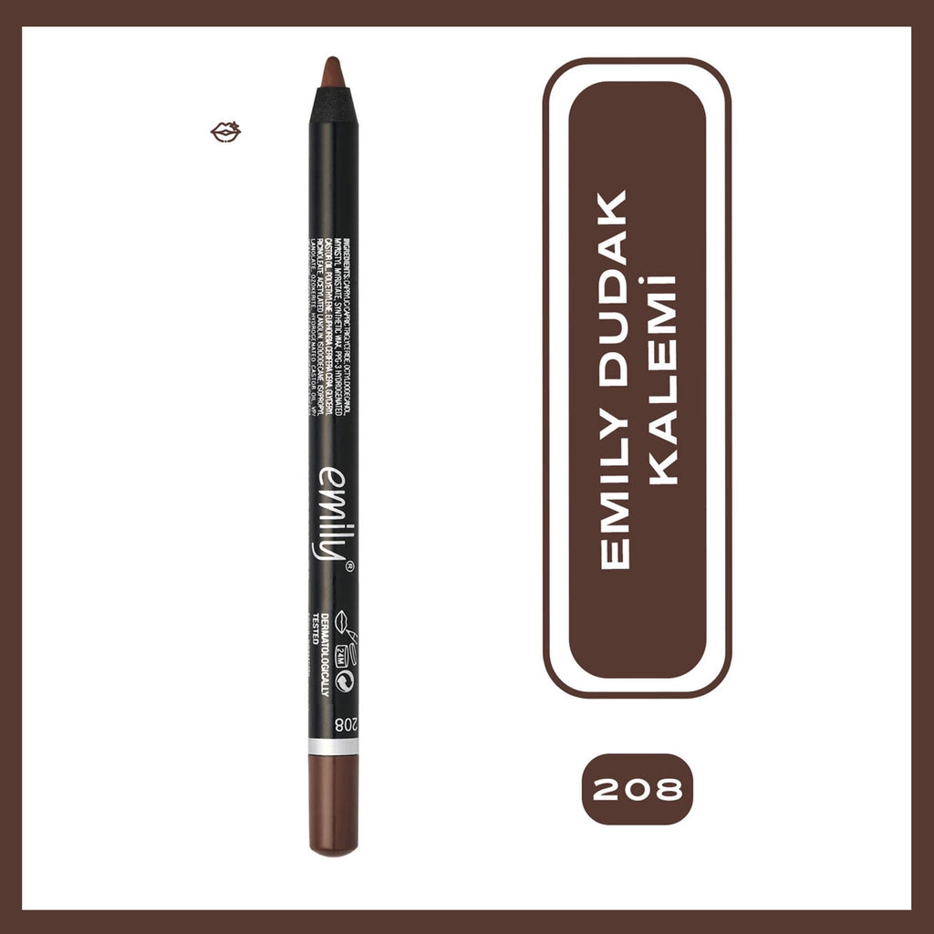 Emily Long Lasting Lip Pencil Lip Pencil 203