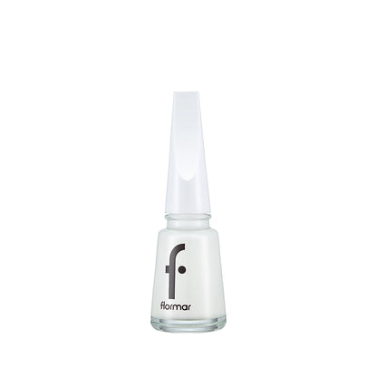 Flormar Nail Enamel Intensely Pigmented Nail Polish 310 Snow White