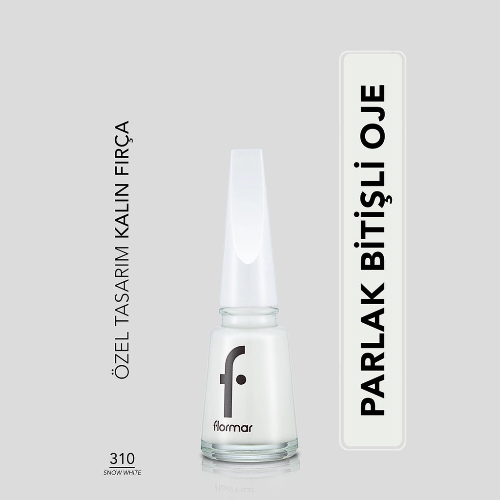 Flormar Nail Enamel Intensely Pigmented Nail Polish 320 Rose Taboo