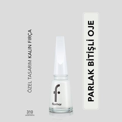 Flormar Nail Enamel Intensely Pigmented Nail Polish 320 Rose Taboo