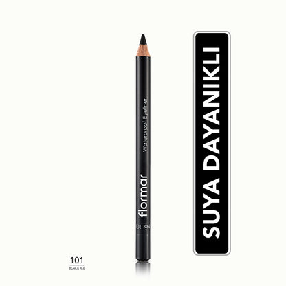 Flormar Waterproof and Intensely Pigmented Matte Eye Pencil 114 Blue Sky