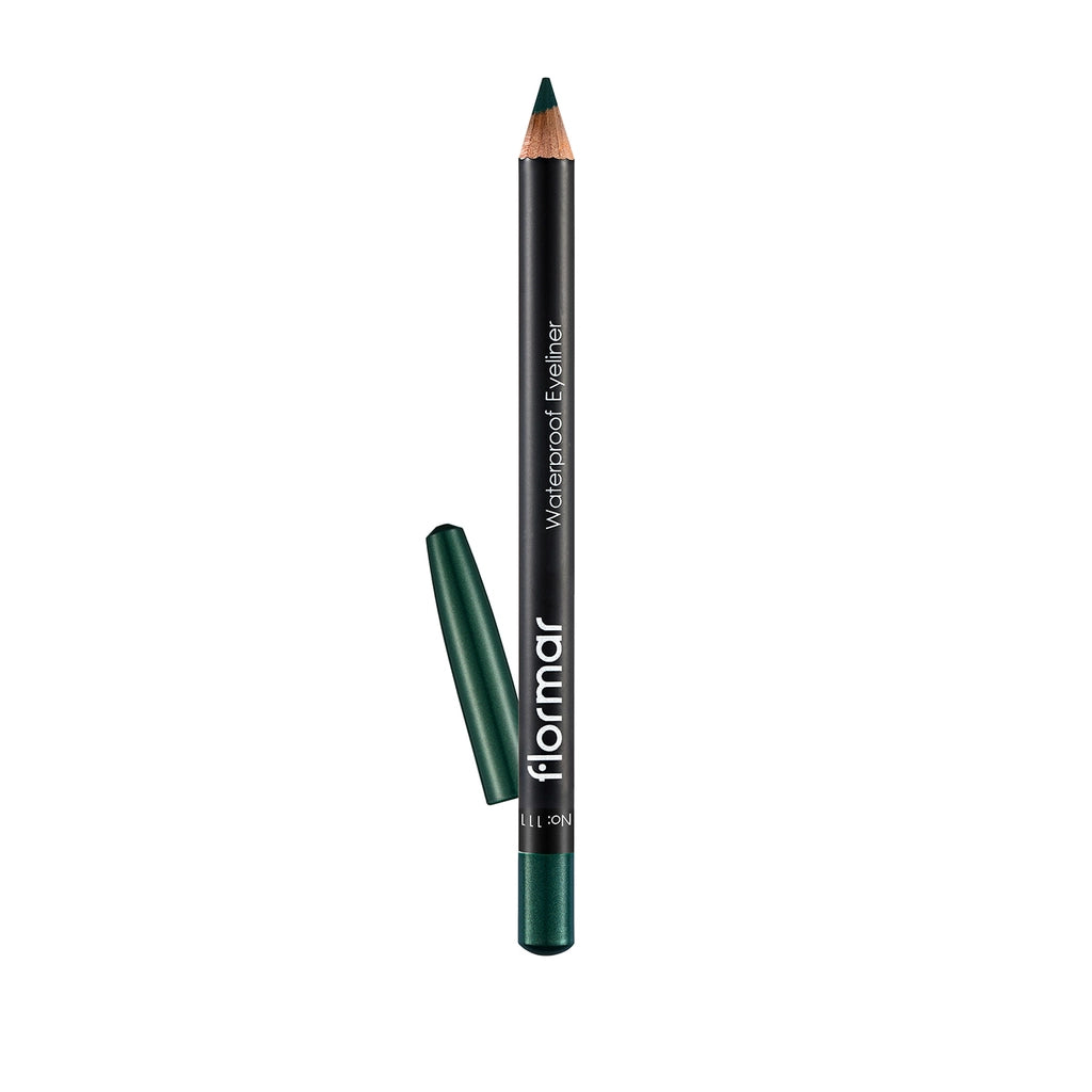 Flormar Waterproof and Intensely Pigmented Matte Eye Pencil 111 Intensive Jade