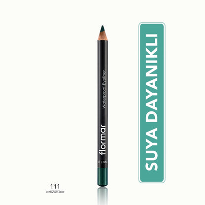 Flormar Waterproof and Intensely Pigmented Matte Eye Pencil 107 Copper Brown