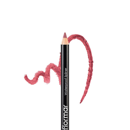 Flormar Waterproof and Intensely Pigmented Matte Lip Pencil 203 Subdued Pink