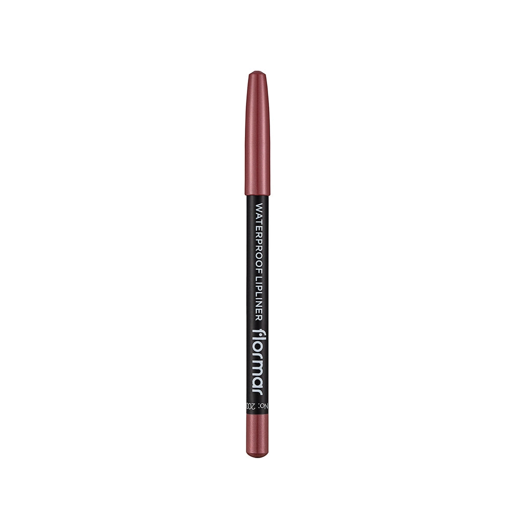 Flormar Waterproof and Intensely Pigmented Matte Lip Pencil 203 Subdued Pink