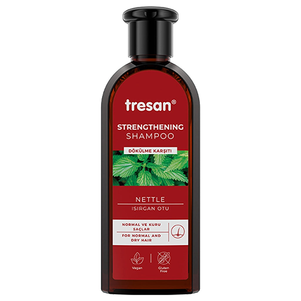 Tresan Anti-Hallage Nettle Strengthening Care Shampoo Normal and Dry Hair 300 ml