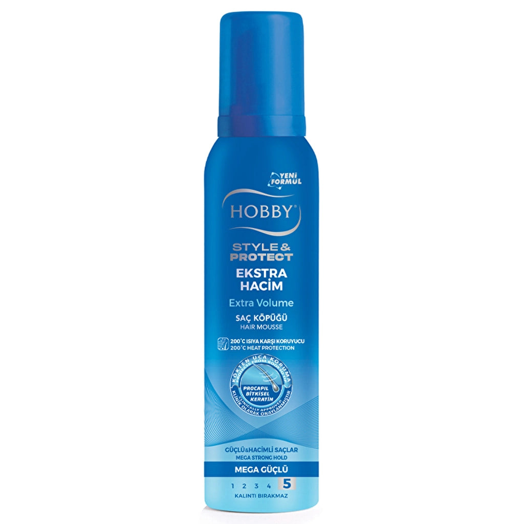 Hobby Style &amp; Protect Extra Volume Hair Mousse 150 ml