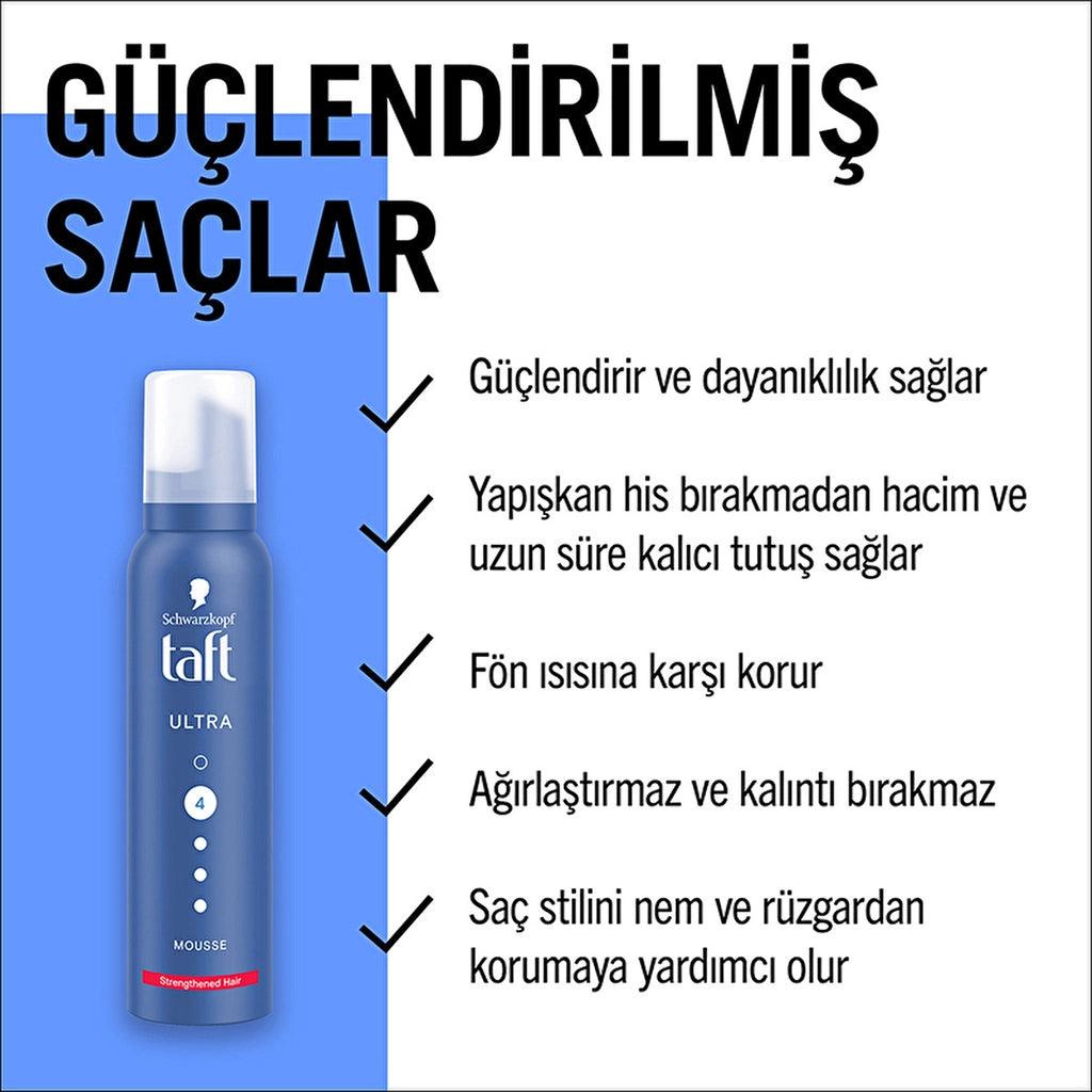 Taft Ultra Hair Mousse 150 ml