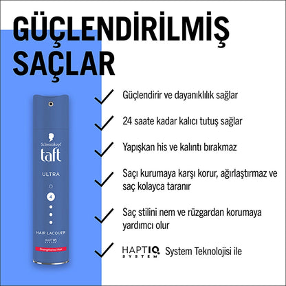 Taft Ultra Hair Spray 250 ml