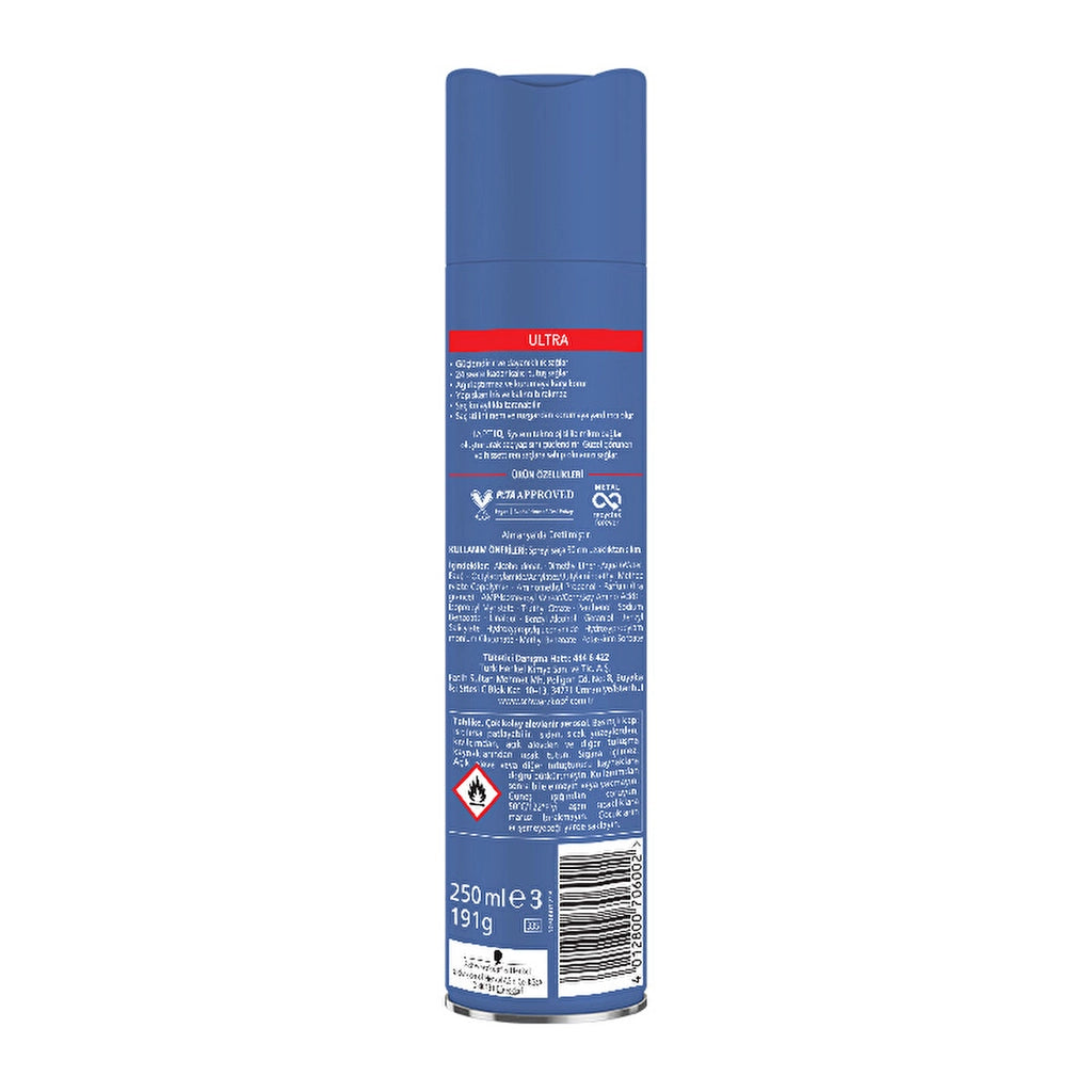 Taft Ultra Hair Spray 250 ml