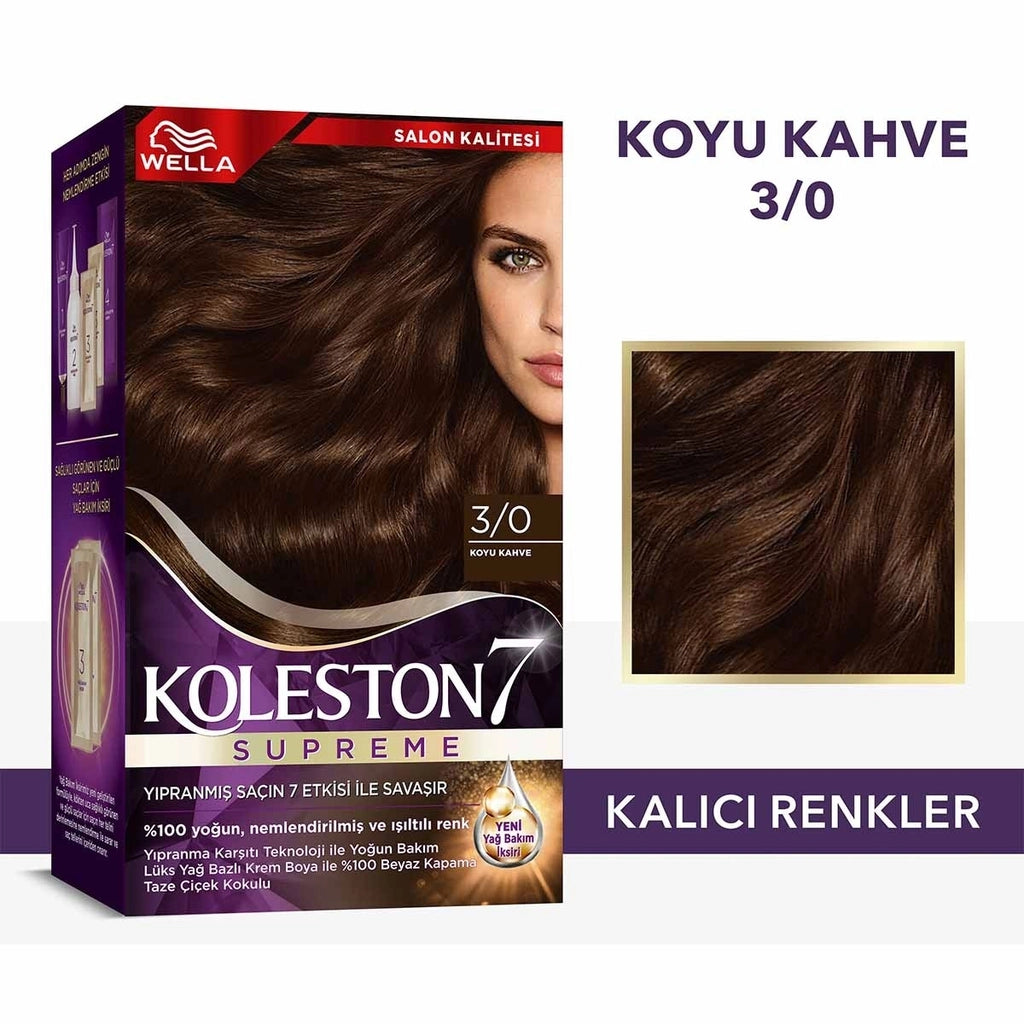 Wella Koleston Supreme Hair Dye 8/0 Light Auburn