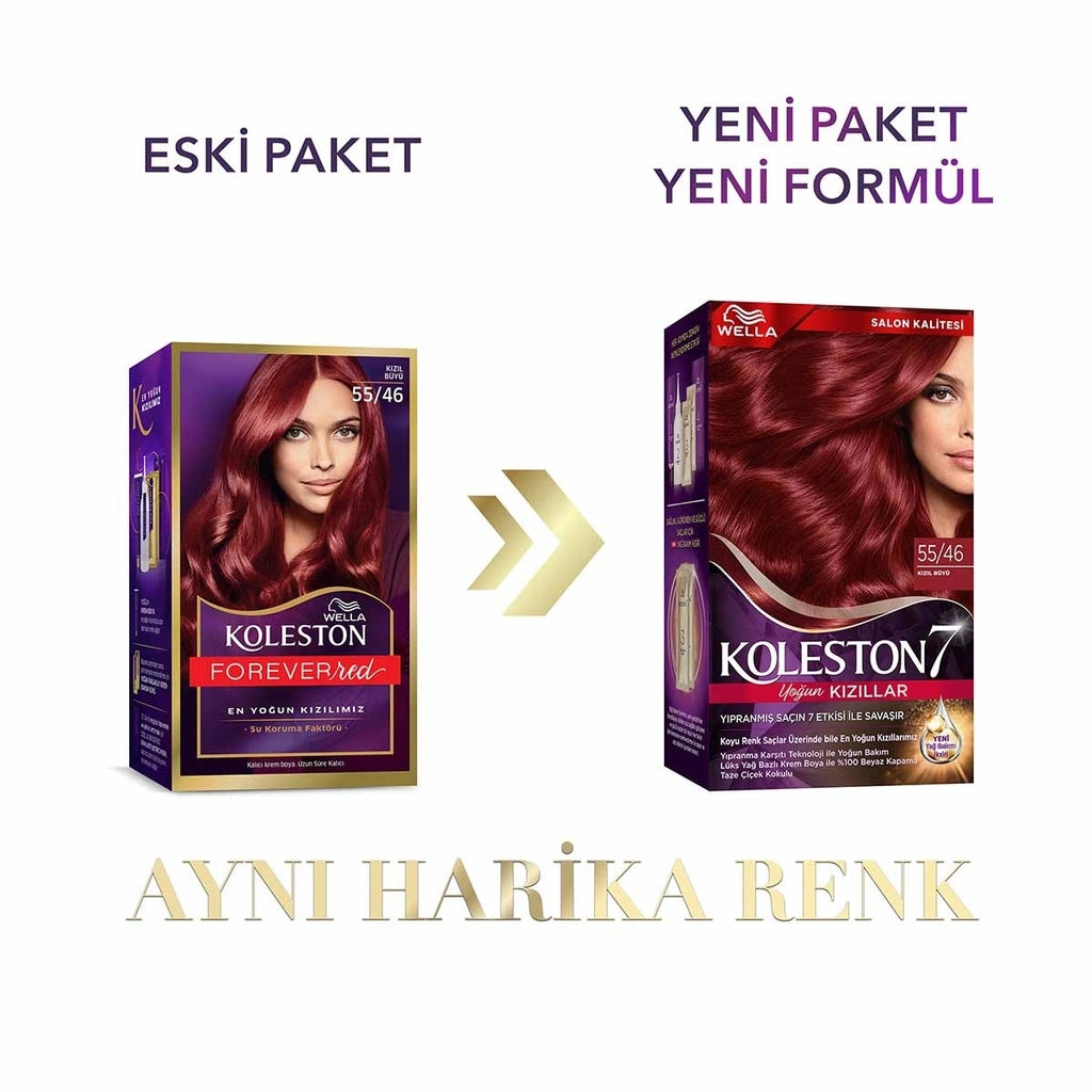 Wella Koleston Supreme Hair Dye 55/46 Red Magic