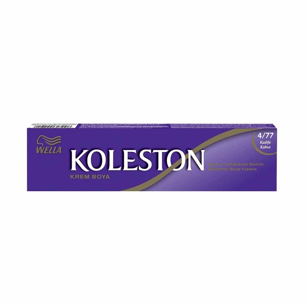 Wella Koleston Single Tube Paint 4/77 Velvet Brown