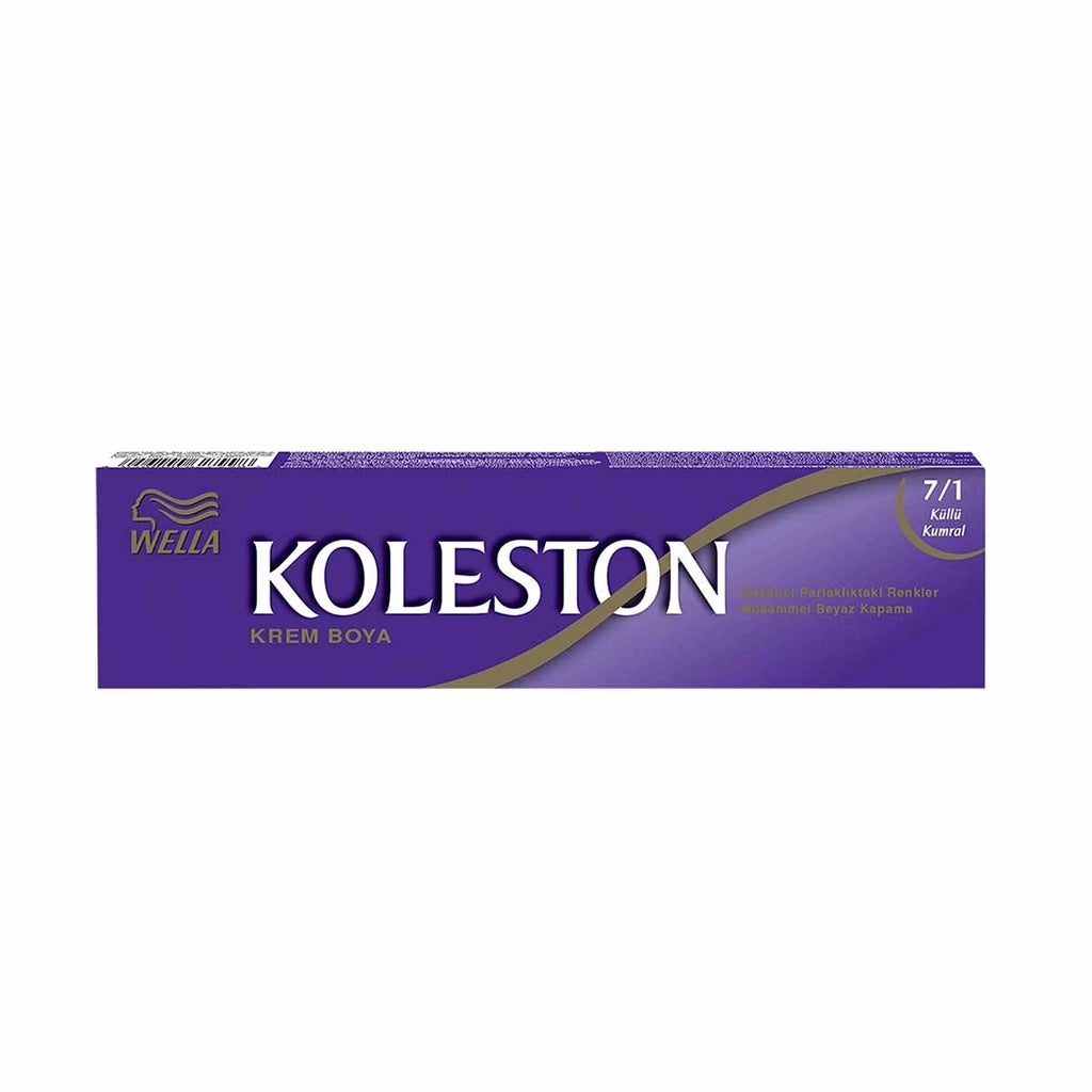 Wella Koleston Single Tube Paint 7/1 Ashy Auburn