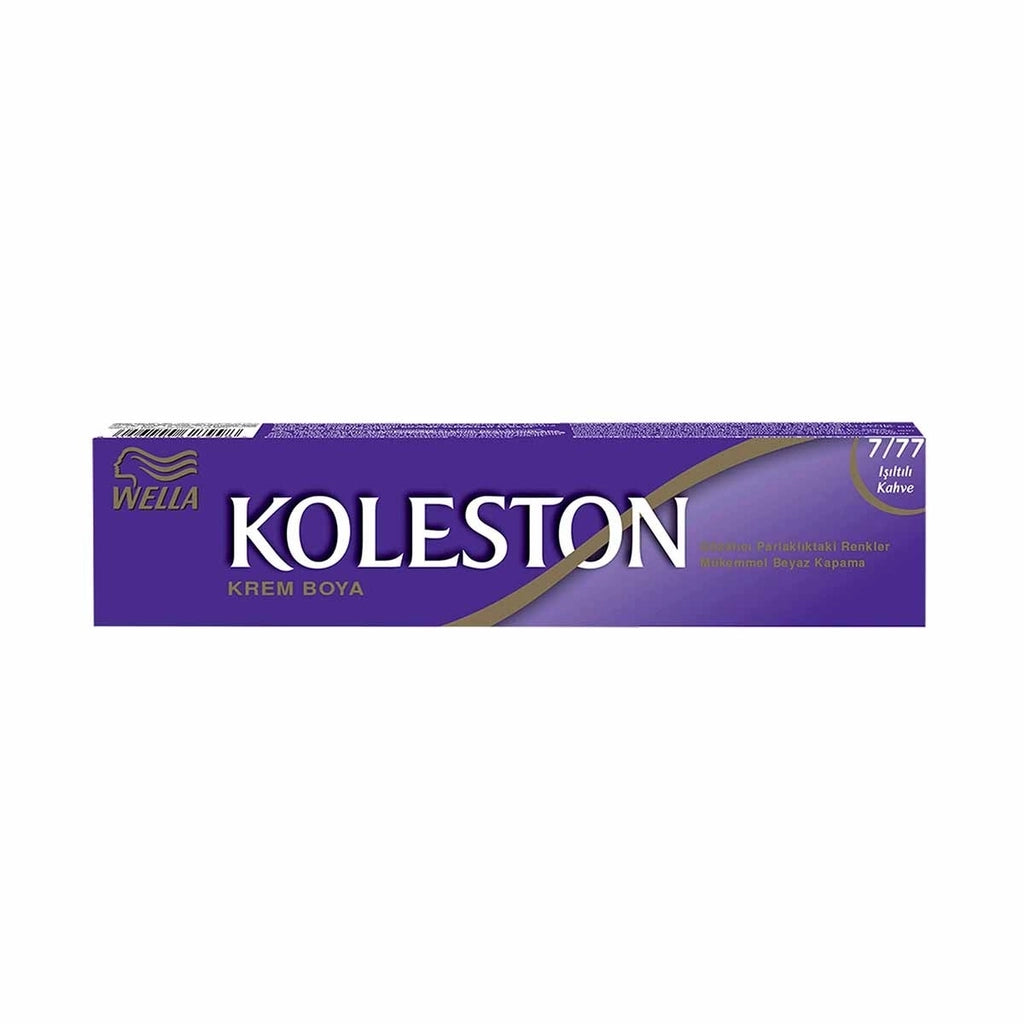 Wella Koleston Single Tube Dye 7/77 Sparkling Brown