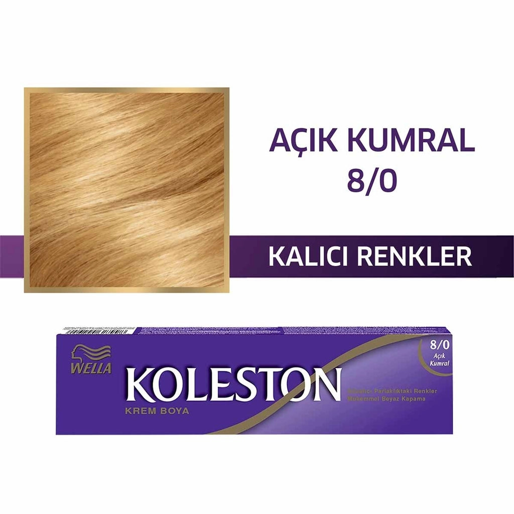 Wella Koleston Single Tube Paint 8/0 Light Brown