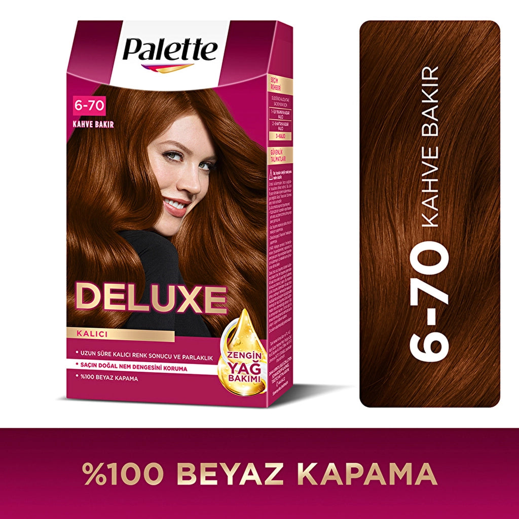 Palette Deluxe Hair Dye 6-11 Ash Chocolate Brown