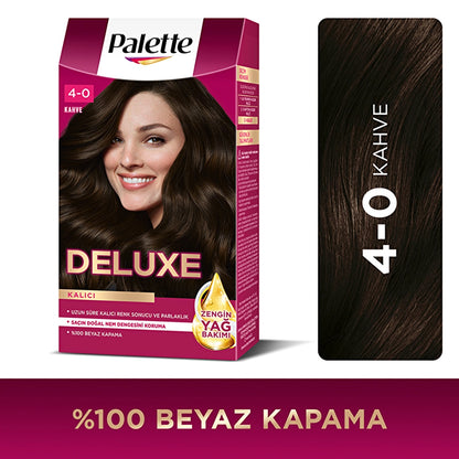 Palette Deluxe Hair Dye 4-0 Brown