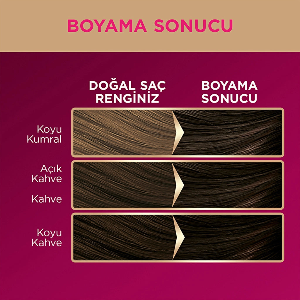 Palette Deluxe Hair Dye 4-0 Brown