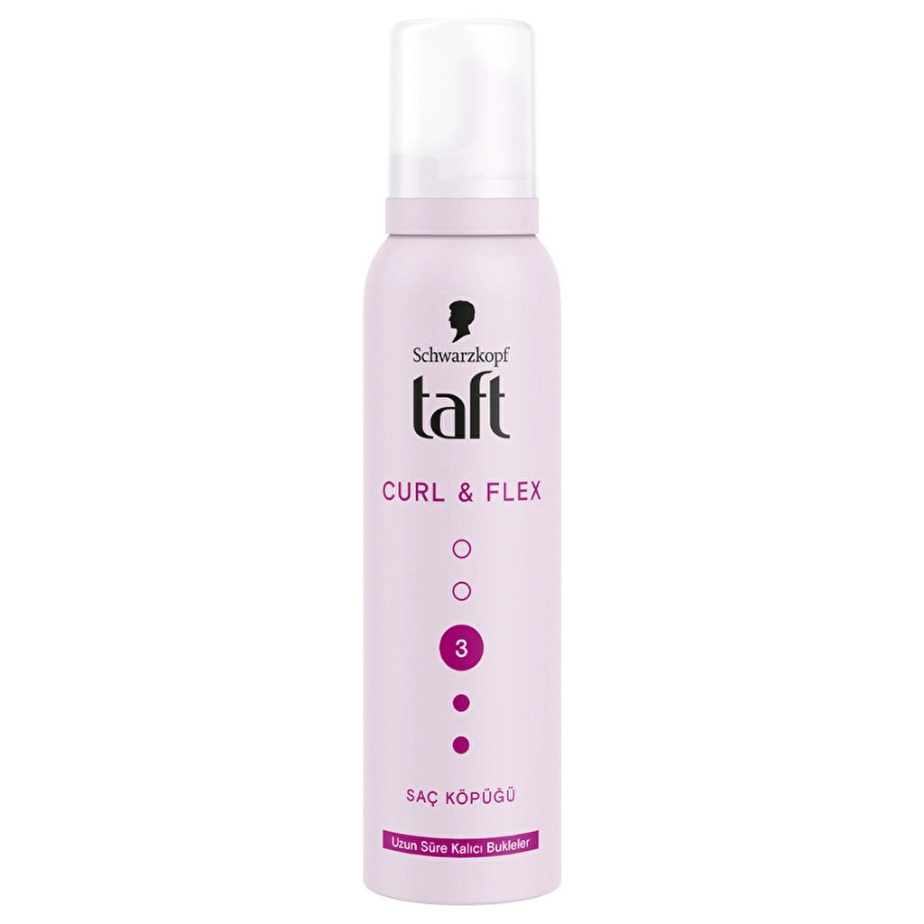Taft Curl &amp; Flex Hair Mousse 150 ml