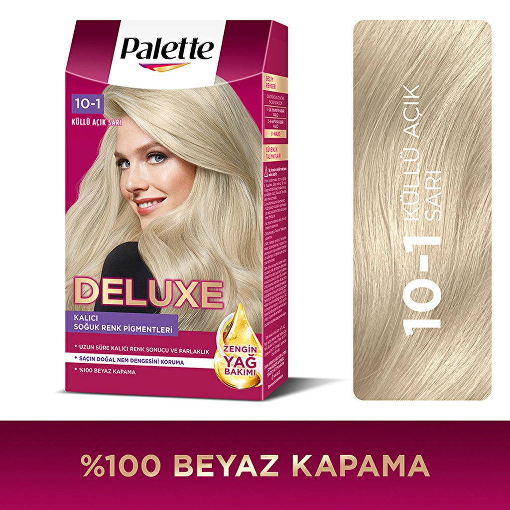 Palette Deluxe Hair Dye 10-1 Ashy Light Blonde