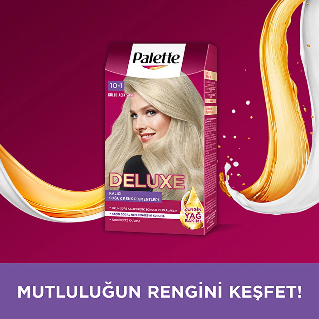 Palette Deluxe Hair Dye 10-1 Ashy Light Blonde