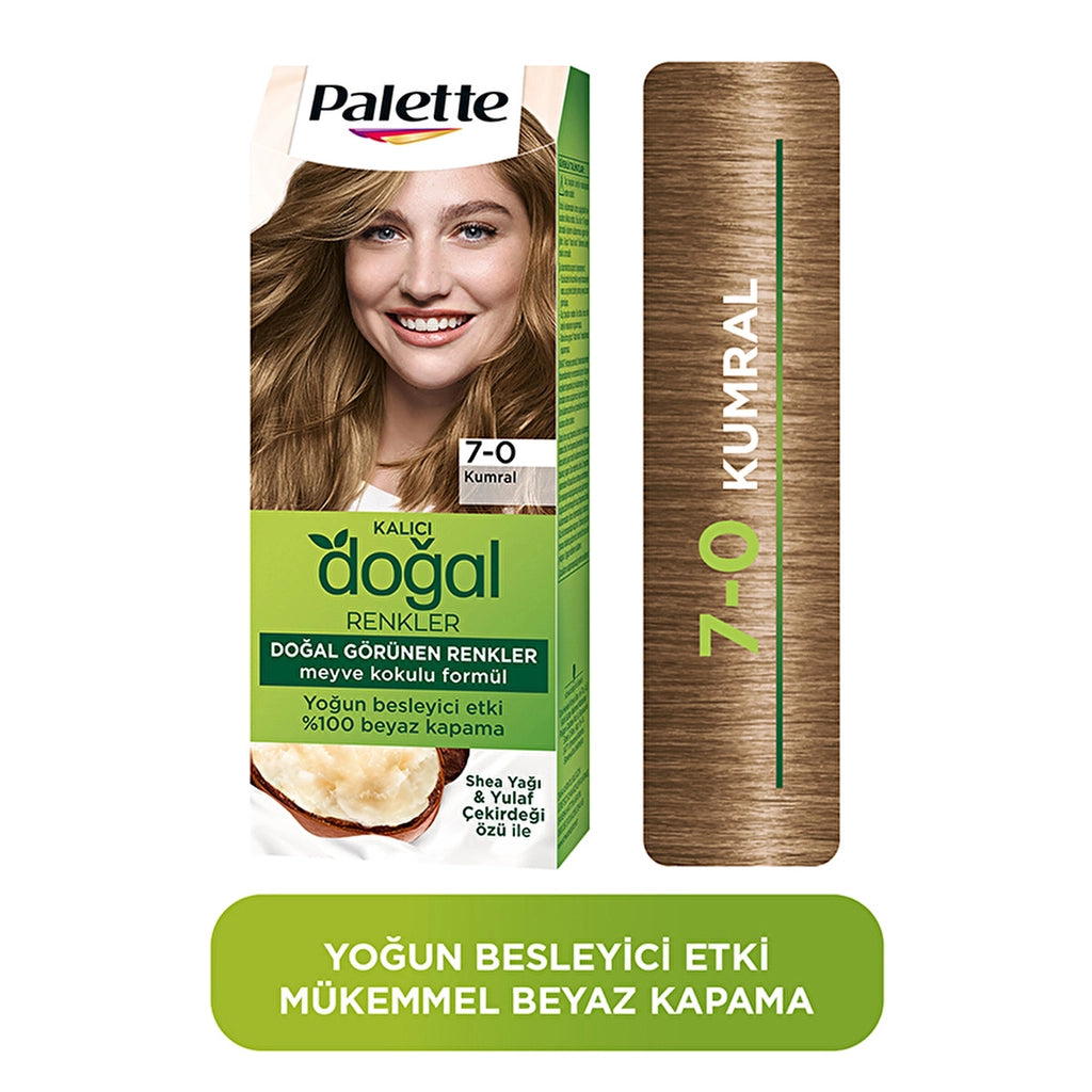Palette Permanent Natural Colors Hair Dye 9-7 Natural Light Copper