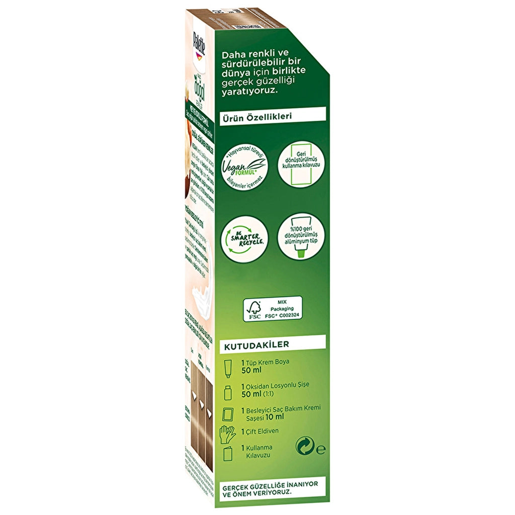 Palette Permanent Natural Colors Hair Dye 8-0 Honey Foam