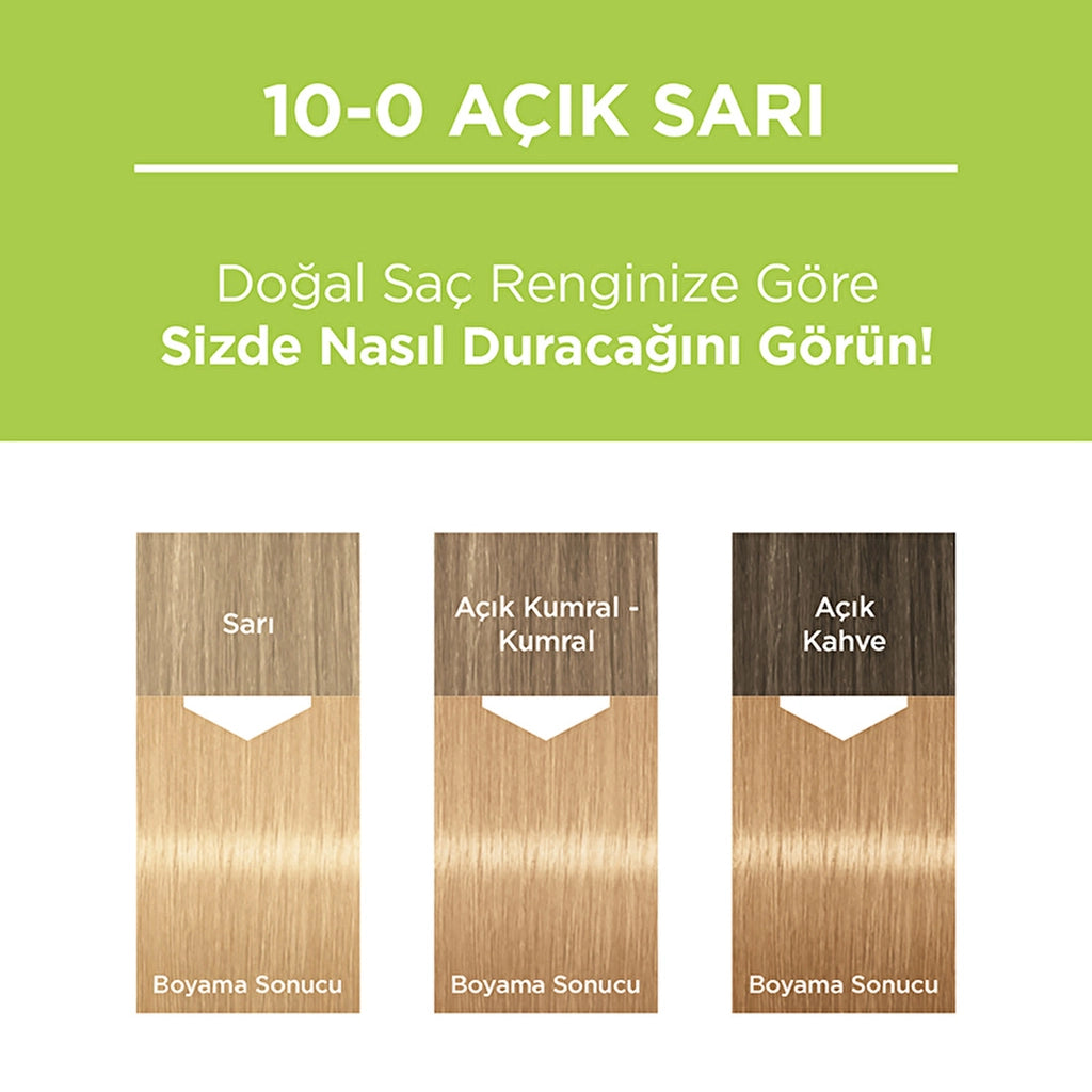 Palette Permanent Natural Colors Hair Dye 10-0 Light Blonde