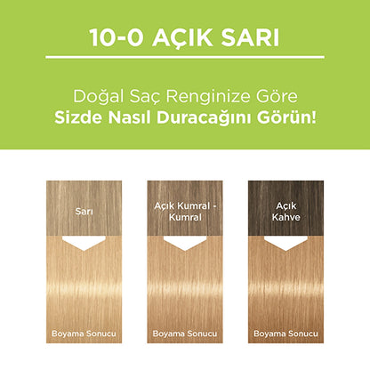 Palette Permanent Natural Colors Hair Dye 10-0 Light Blonde