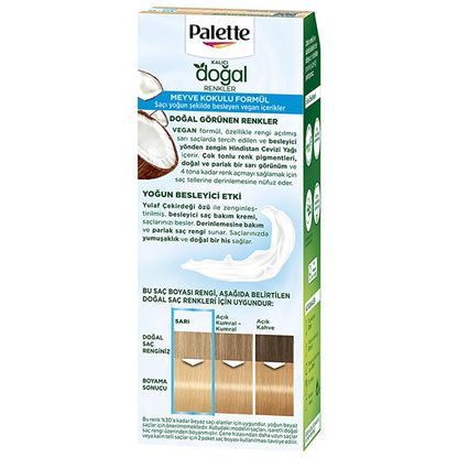 Palette Permanent Natural Colors Hair Dye 10-0 Light Blonde
