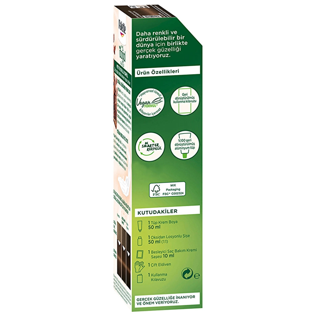Palette Permanent Natural Colors Hair Dye 4-60 Golden Brown