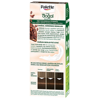 Palette Permanent Natural Colors Hair Dye 4-60 Golden Brown