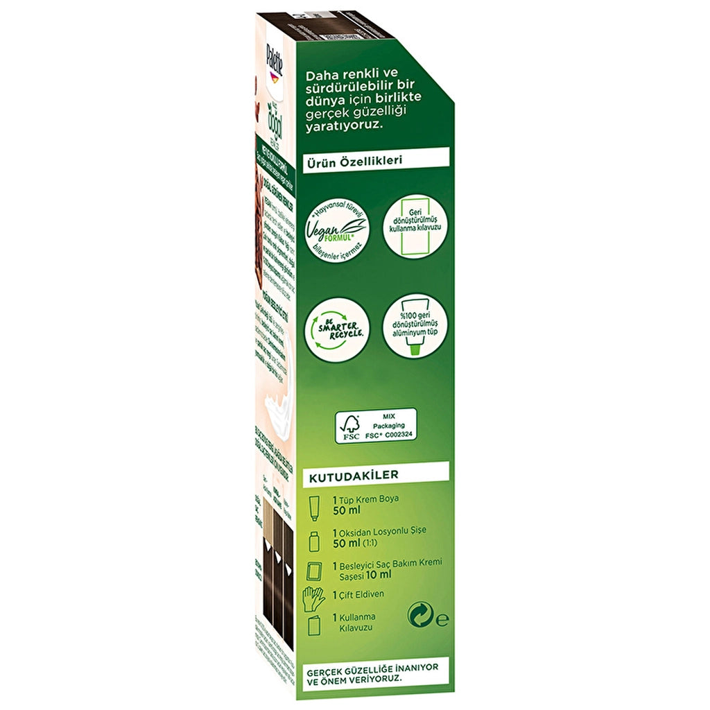 Palette Permanent Natural Colors Hair Dye 4-0 Brown