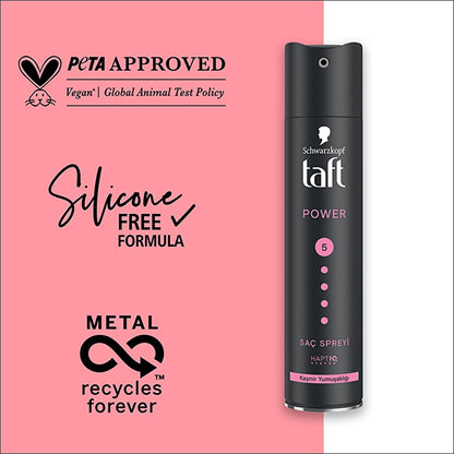Taft Power Cashmere Hair Spray 250 ml