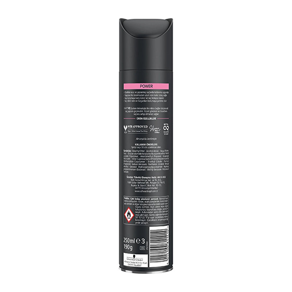 Taft Power Cashmere Hair Spray 250 ml
