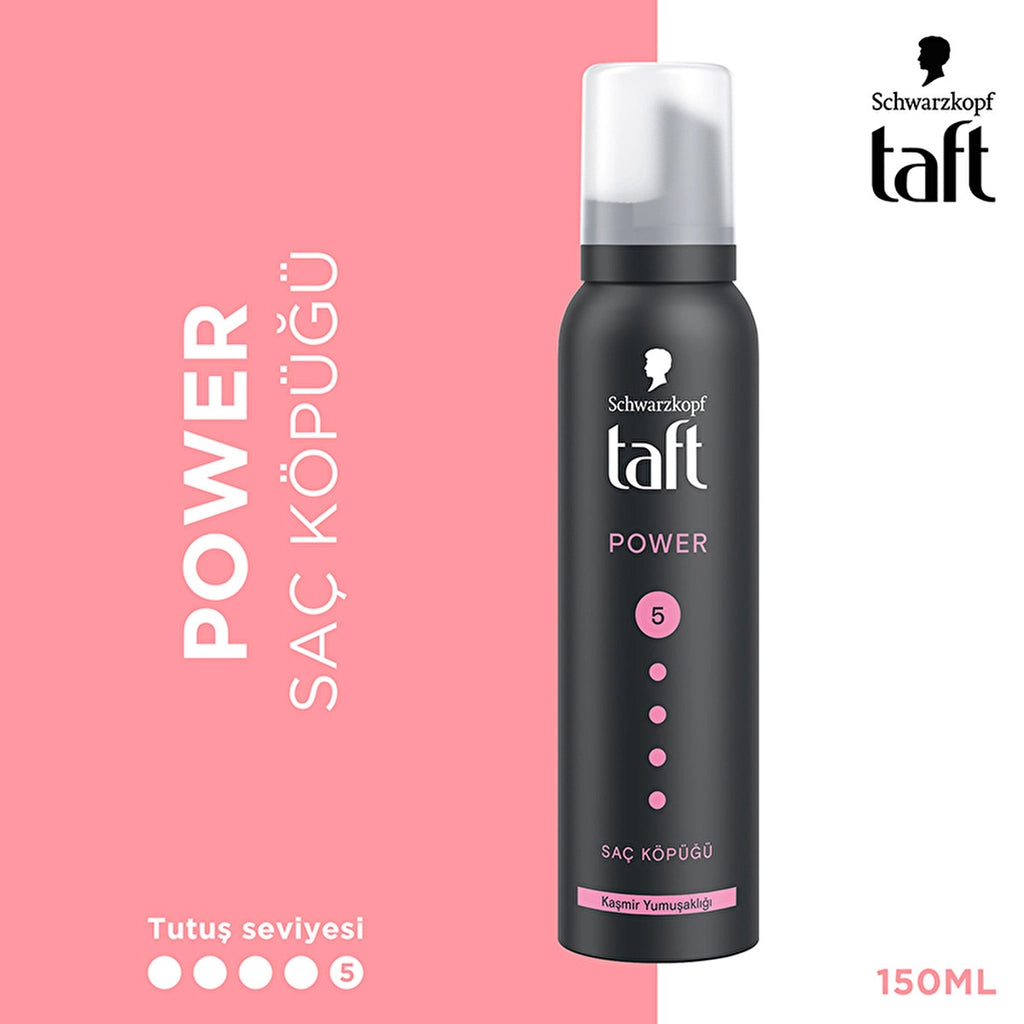 Taft Power Cashmere Hair Mousse 150 ml