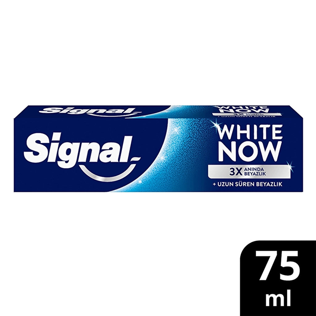 Signal White Now Instant Whitening Anti-Stain Toothpaste 75 ml
