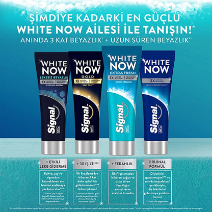 Signal White Now Extra Fresh Instant Whitening Toothpaste 75 ml