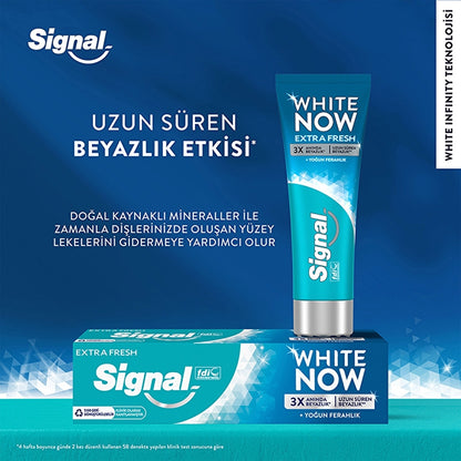 Signal White Now Extra Fresh Instant Whitening Toothpaste 75 ml
