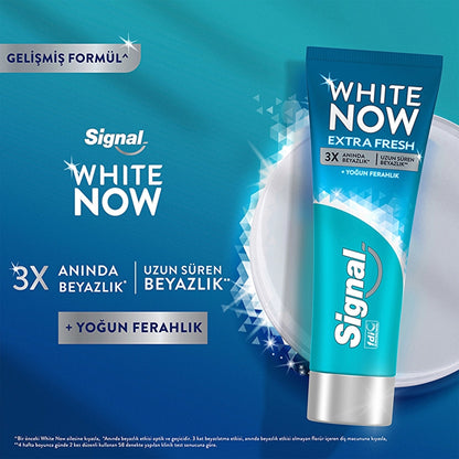 Signal White Now Extra Fresh Instant Whitening Toothpaste 75 ml