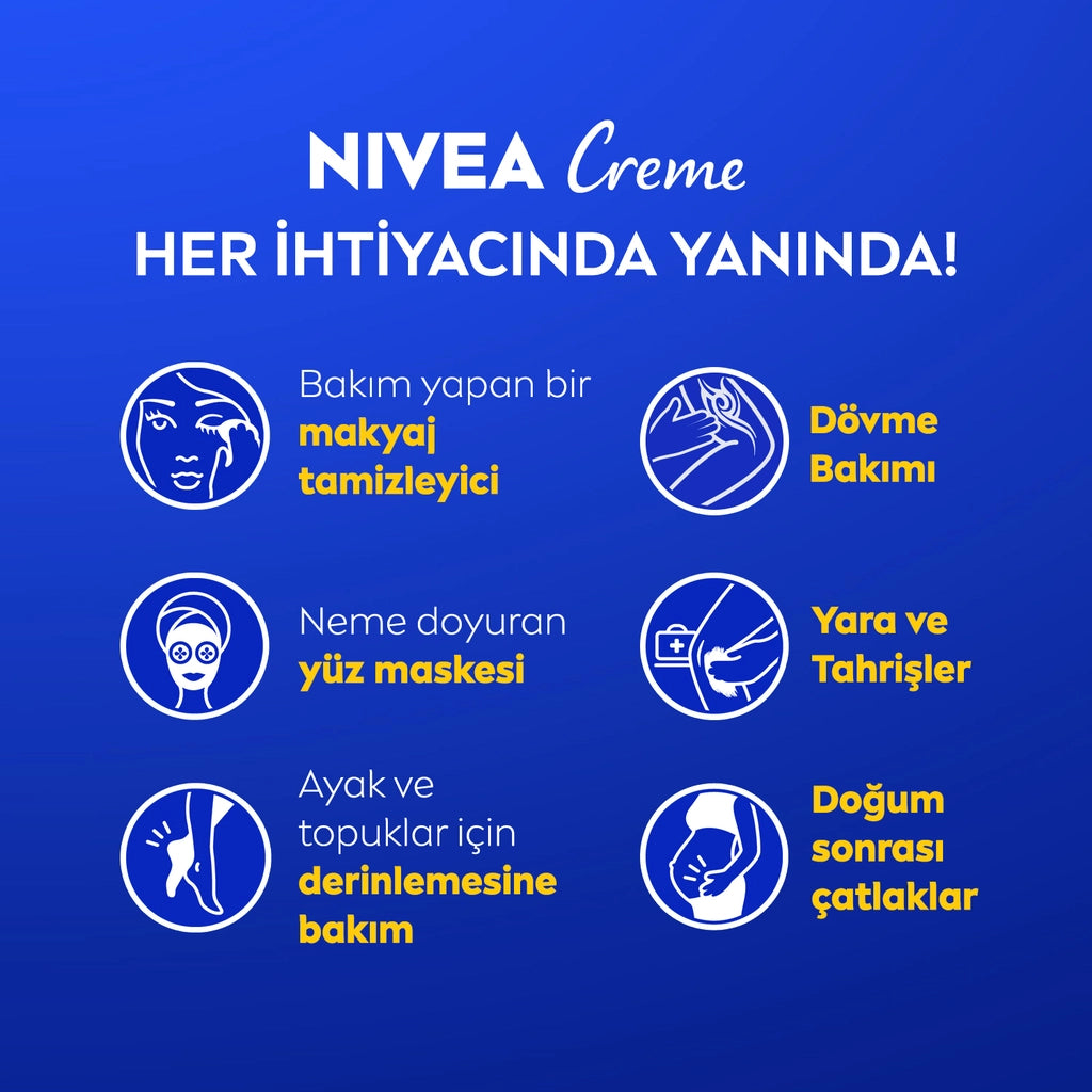 Nivea Creme Intensive Moisturizing Hand and Body Care Cream 150 ml