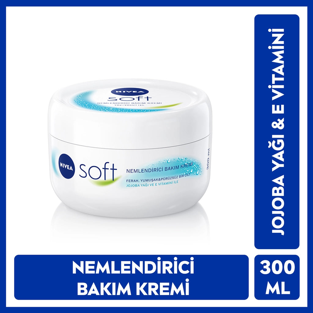 Nivea Soft Moisturizing Care Cream 300 ml