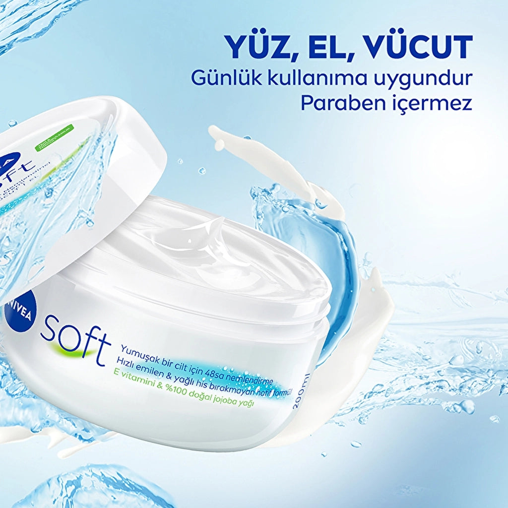 Nivea Soft Moisturizing Care Cream 300 ml