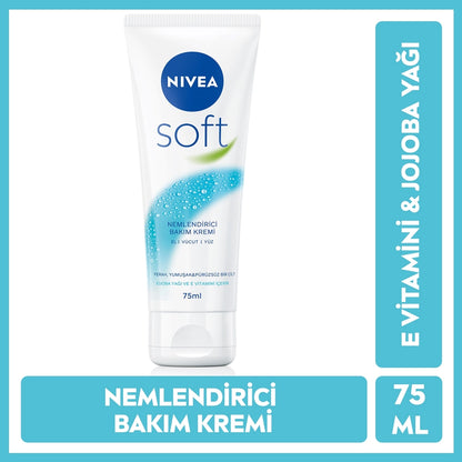 Nivea Soft Moisturizing Jojoba Oil Care Cream 75 ml
