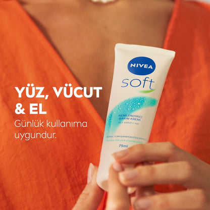 Nivea Soft Moisturizing Jojoba Oil Care Cream 75 ml