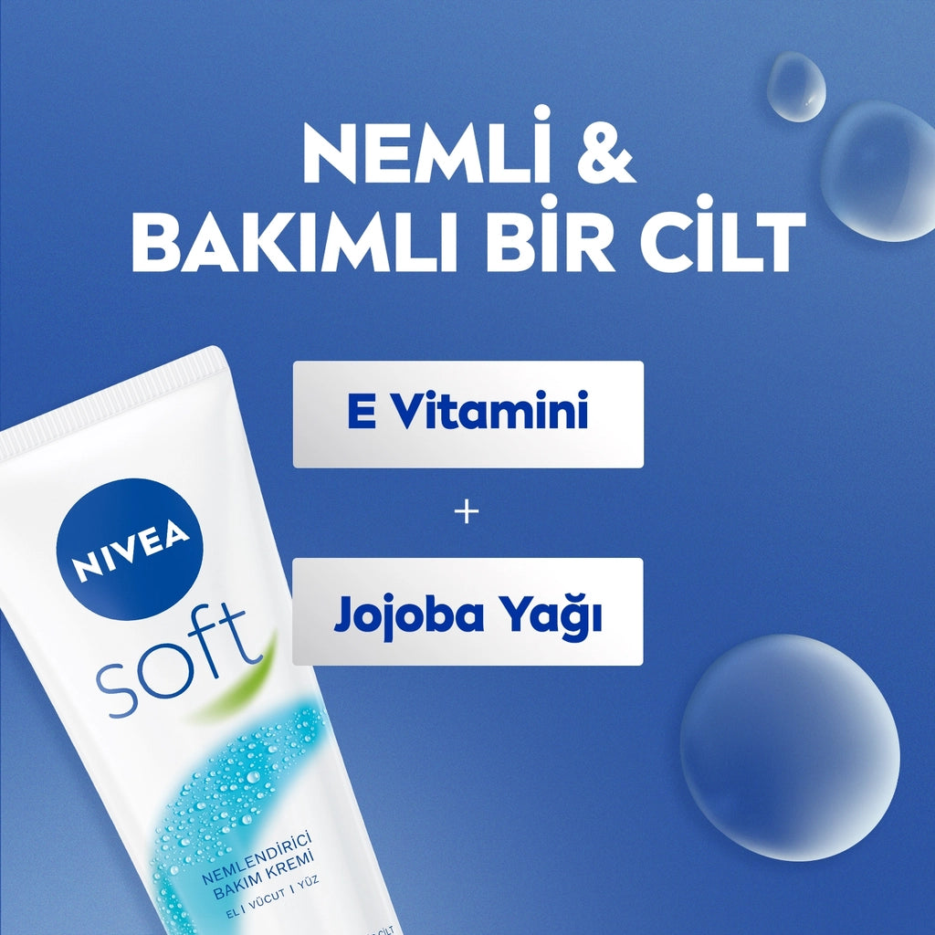 Nivea Soft Moisturizing Jojoba Oil Care Cream 75 ml