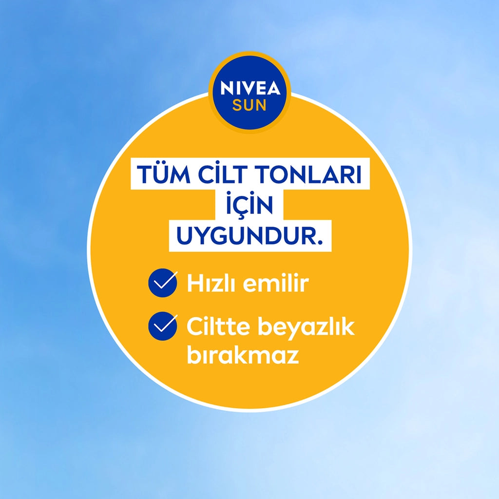 Nivea Sun SPF50+ Sunscreen and 48 Moisturizing Sun Lotion 200 ml
