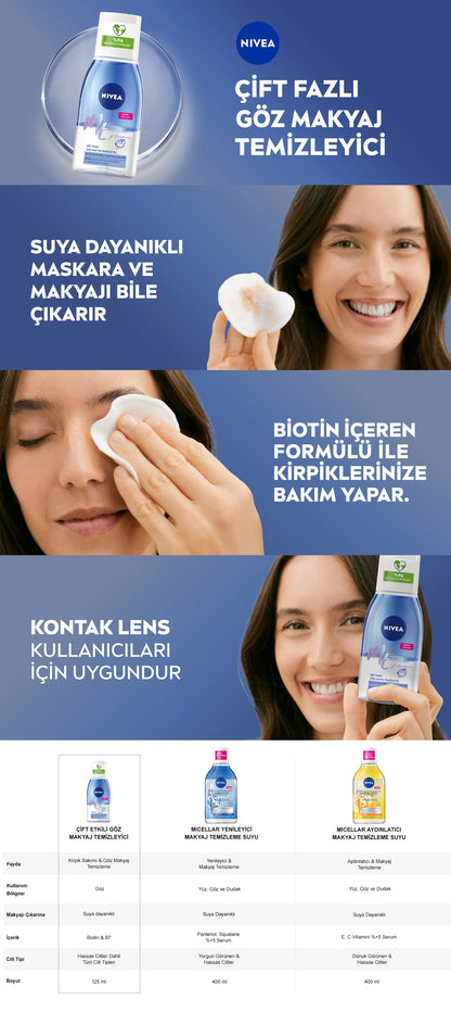 Nivea Make Up Expert Dual Phase Eye Makeup Remover 125 ml