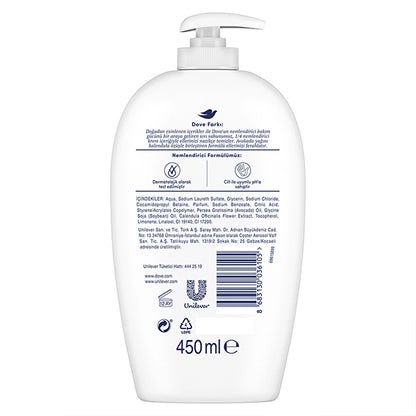 Dove Avocado Oil and Calendula Extract Liquid Soap 450 ml